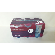 VASO CISPER VIDRIO 310CC x6   48723