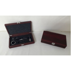 SET VINO x5 MADERA 23x13x5CM   108823