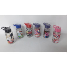 BOTELLA 500CC STRAW TOP PERSONAJES