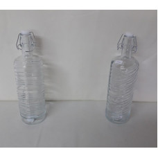 BOTELLA VIDRIO C/TAPA 1LT   66135