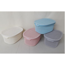 CANASTA CALADA C/TAPA 25x19x12CM   307178