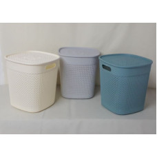 CANASTO CALADO C/TAPA 35x26x16CM   21638