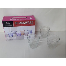 VASO VIDRIO 200CC x6   NS292274