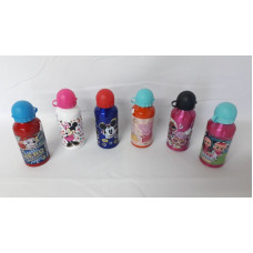 BOTELLA ALUMINIO 400CC PERSONAJES   0402