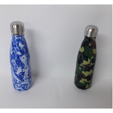 BOTELLA ACERO INOX ESTAMPADA 500CC   28019