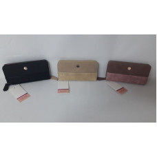 BILLETERA DAMA COMB CROCO C/CHAPA 19x10CM   28573