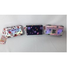 BILLETERA DAMA DOBLE TIRACIERRE ESTAMPADO   28536