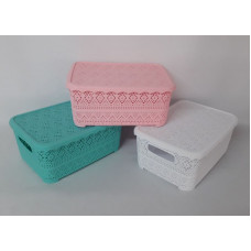 CAJA ORGANIZADORA C/TAPA 26x18x10CM   200182