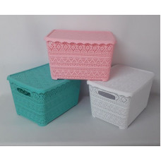 CAJA ORGANIZADORA C/TAPA 34x25x20CM   200184