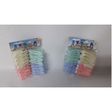 BROCHE PLASTICO COLOR x16   200512