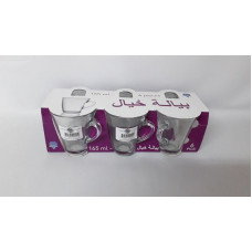 TAZA VIDRIO BAYALA 165CC x6   15540