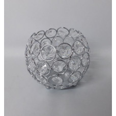 CANDELABRO PLATA 10CM   60524