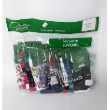 SOQUETE ESTAMPADO DISE?O - JUVENIL MIXTO   301E5