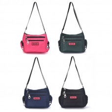 CARTERA MORRAL 4 CIERRES C/BOLSILLO 21x25x9CM   29338