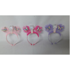VINCHA INFANTIL OREJITAS MARIPOSA   29777