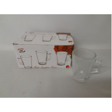 TAZA VIDRIO 150CC x6   16601