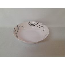 BOWL LINEAS 25x7CM MELAMINA   62065