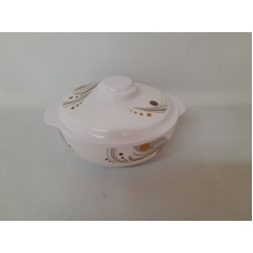 BOWL REDONDO C/TAPA DISE?O 16x6CM MELAMINA   46190