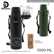 TERMO ACERO DISCOVERY 1LT   14107
