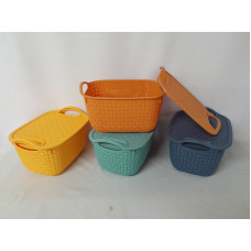 CANASTA CALADA C/TAPA 31x22x16CM   154637