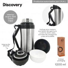 TERMO ACERO INOX DISCOVERY 1200ML   14710