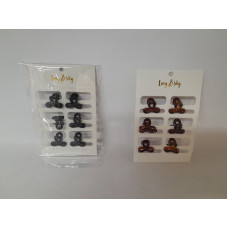 SET DE BROCHE PELO MO?O 2.5cm x6   31813