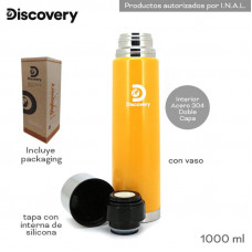 TERMO DISCOVERY 1000ml AMARILLO   13617
