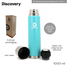 TERMO DISCOVERY 1000ml VERDE   13616