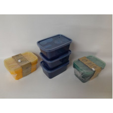 TAPPER RECTANGULAR COLOR x3 19x12x7cm   NS249974