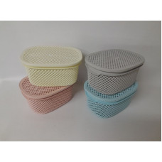 CANASTA CALADA C/TAPA 25x19x12cm   NS307178
