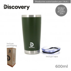 VASO TERMICO 600ml DISCOVERY VERDE   14011