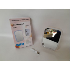 ESPEJO 15x20cm C/PIE + LUZ LED USB   1925