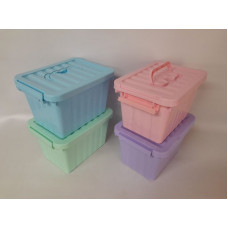 CAJA ORGANIZADORA C/TAPA 6lts - 23x19x15cm   PP201