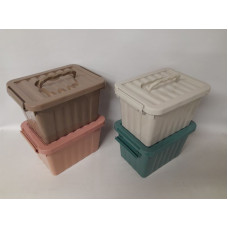 CAJA ORGANIZADORA C/TAPA 6lts 23x19x15cm   PP201