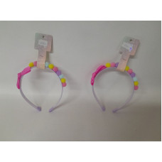 VINCHA INFANTIL C/MO?O Y POMPONES   34417