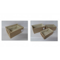 CESTO ORGANIZADOR ALPILLERA x3 G32x21x14cm   CA5318