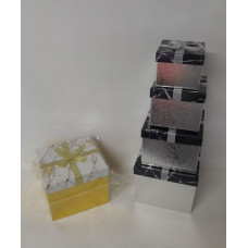 CAJA ORGANIZADOR REGALO x4 G19x19x15cm   CA5168