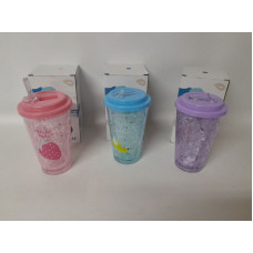 VASO GLITTER C/PICO 410cc   300166