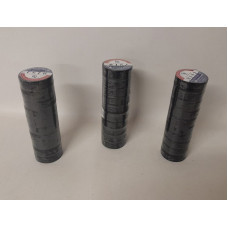 CINTA  AISLADORA 19MM X 5MTS TUBO X10 NEGRA  WR385
