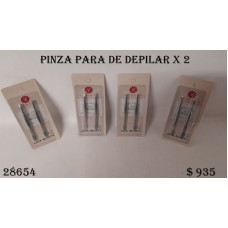 PINZA PARA DEPILAR X2