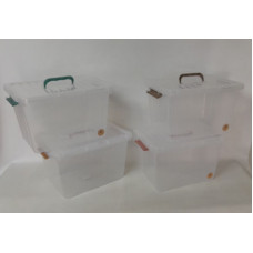 CAJA ORGANIZADORA GDE TRANSP 38X28X22 P203