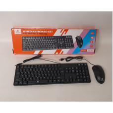 TECLADO C/CABLE + MOUSE ADE 4055