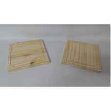 PLATO MADERA CUADRADO 23CM 472