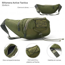 RIñONERA ACTIVE TACTICA VERDE MILITAR WANDERLUST 36890
