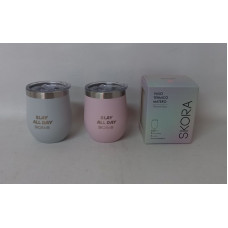 VASO TERMICO MATERO CON TAPA  X220ML SKORA 39435