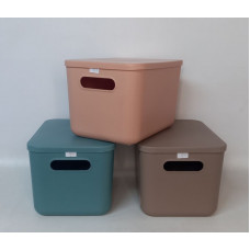 CAJA CON TAPA PLASTICA 26X18X16 P220