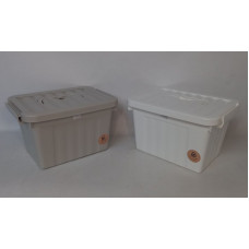 CAJA ORGANIZADORA CON TAPA 23X19X15 COLOR PP201