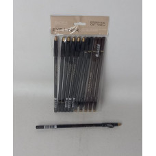 DELINEADOR LAPIZ PARA OJOS CON SACAPUNTA X12 39583