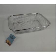 CANASTA RECTANGULAR ACERO INOXIDABLE 30X20CM NS053018Z