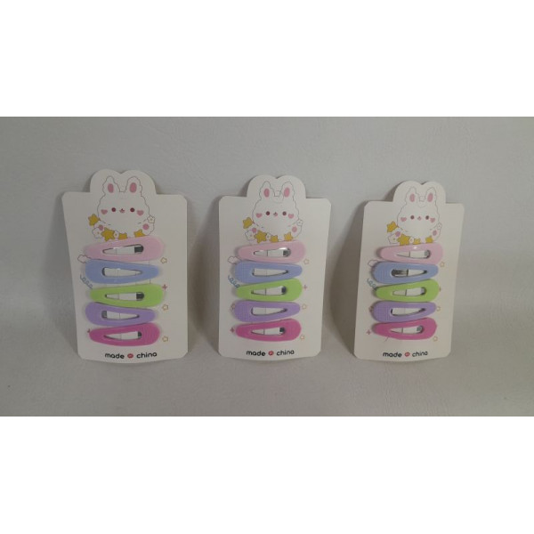 SET HEBILLAS X5 INFANTILES NS371409